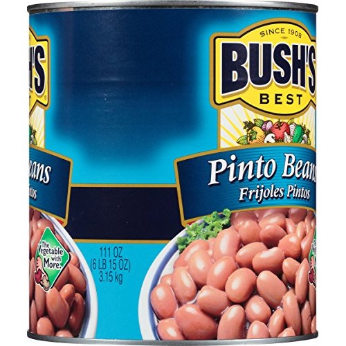 Bushs Best Pinto Beans 111 Oz 6 Cans