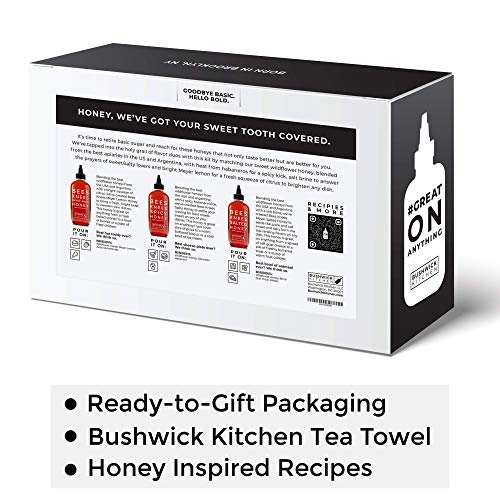 Bushwick Kitchen Bees Knees Honey Sampler Gift Box, Set Includes