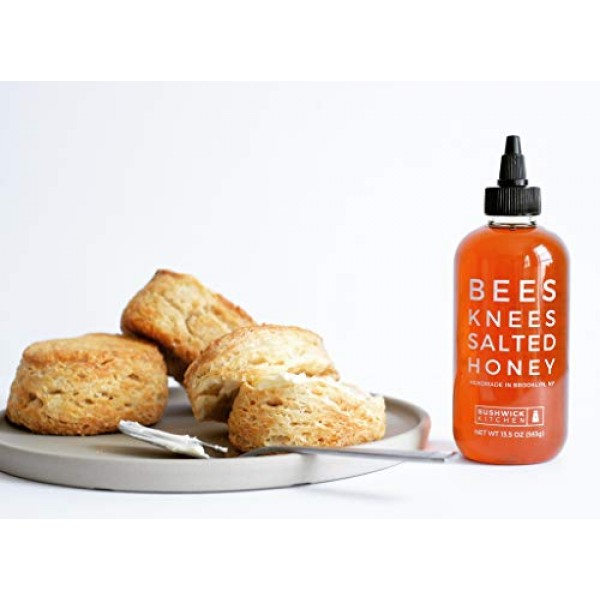 Bushwick Kitchen Bees Knees Salted Honey, Gourmet Wildflower Hon...