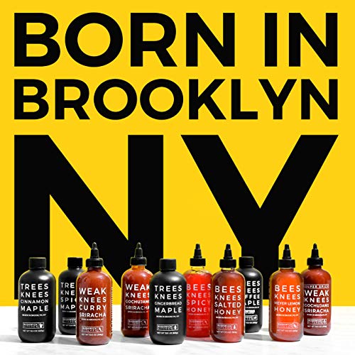 Weak Knees Gochujang Sriracha Hot Sauce | 10.5 oz Easy Squeeze B...