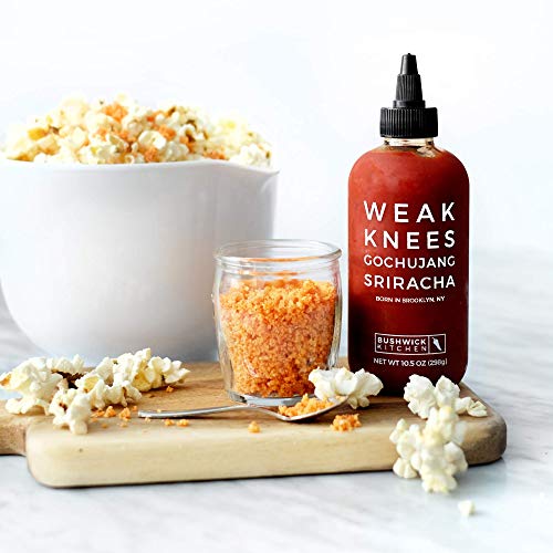 Weak Knees Gochujang Sriracha Hot Sauce | 10.5 oz Easy Squeeze B...