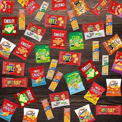 Snack Crackers Variety Pack 40 Count