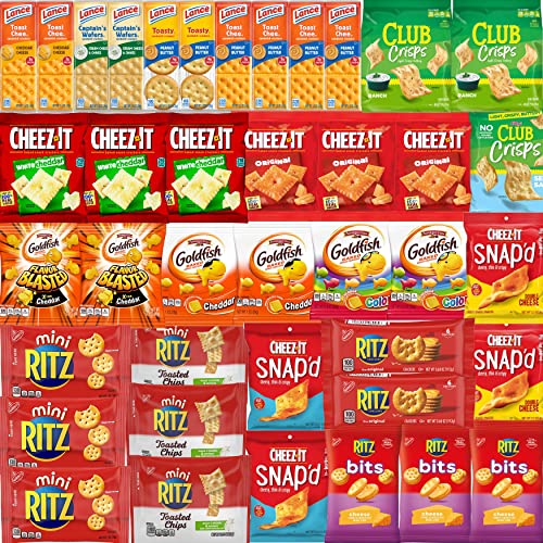 Snack Crackers Variety Pack 40 Count