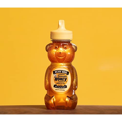 Busy Bee Honey, Grade A Filtered Honey, 12 Ounce Pack of 3 Hone...