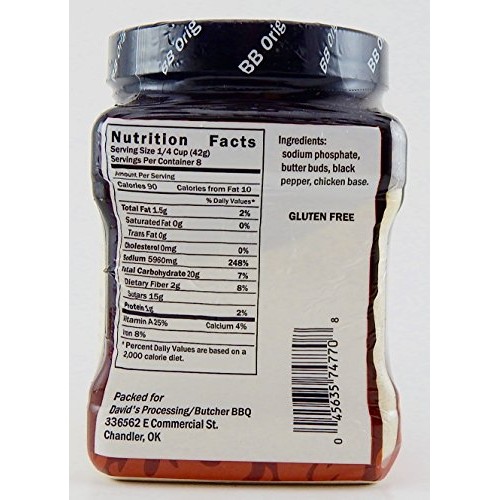 Butcher Bbq | Bird Booster Original Flavor Injection | Moisture