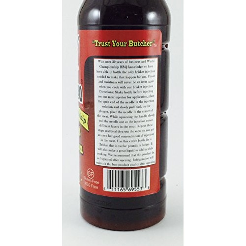 Butcher Bbq Liquid Brisket Injection Base Flavor Barbecue Season