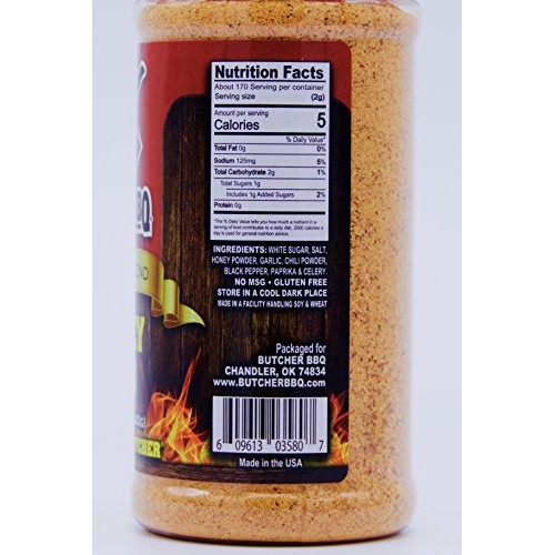 Butcher Bbq Honey Rub | Savory Spice Blends &Amp; Rubs For All Kind