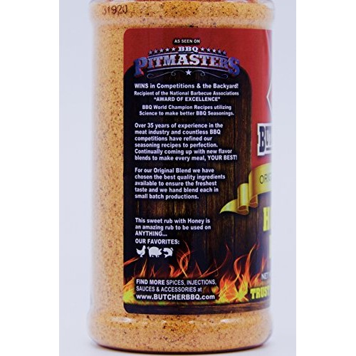 Butcher Bbq Honey Rub | Savory Spice Blends &Amp; Rubs For All Kind