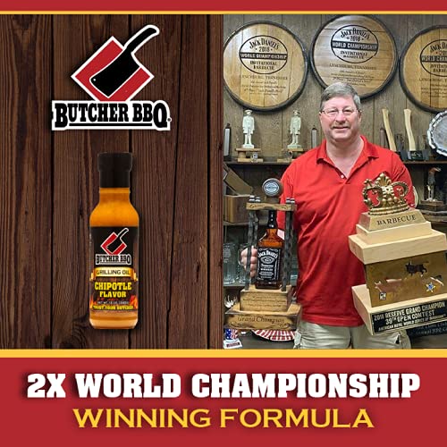 Butcher Bbq Grilling Oil Chipotle,12 Oz