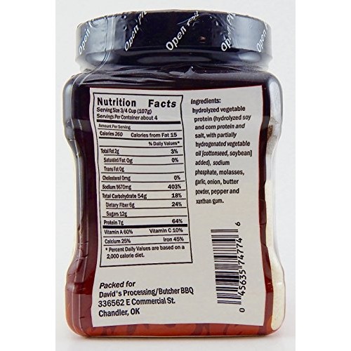 Butcher Bbq | Open Pit Flavored Pork Injection 1 Pound