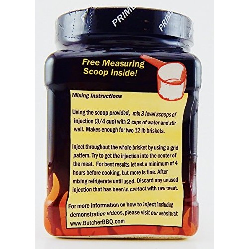 Butcher Bbq | Open Pit Flavored Pork Injection 1 Pound