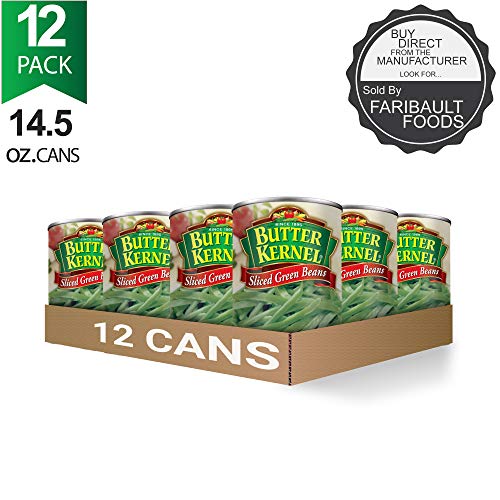 Butter Kernel • Canned French Sliced Green Beans 12 Pack, Vega