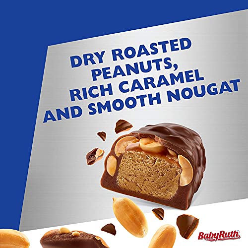 Nestle Baby Ruth Milk Chocolate Candy Bars, 2.1 Ounce Bar Pack