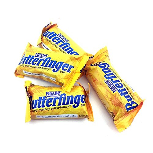 Butterfinger Fun Size Crispy Milk Chocolate Peanut Butter Bars,