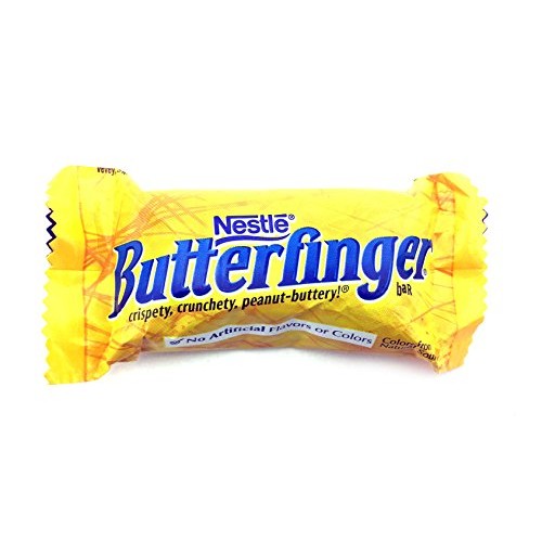 Butterfinger Fun Size Crispy Milk Chocolate Peanut Butter Bars,