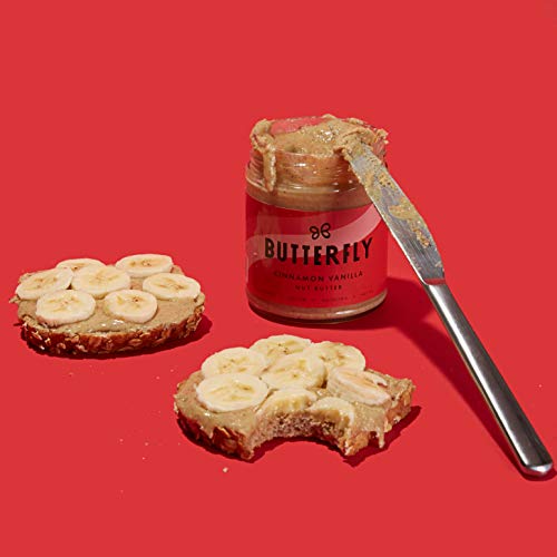 Cinnamon Vanilla Nut Butter - 9 Oz Raw Organic Walnuts Cashew An