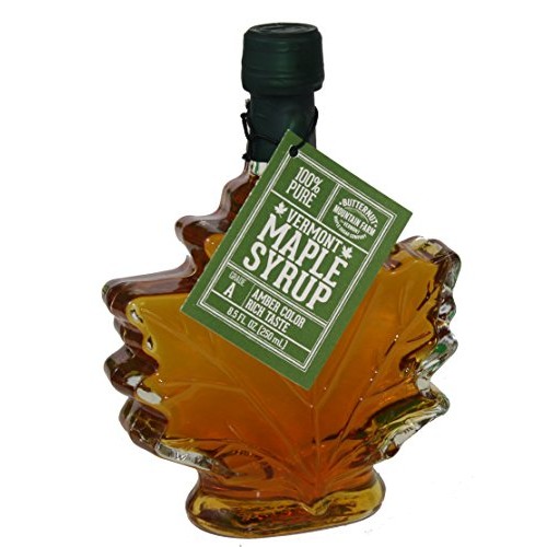 Butternut Mountain Medium Amber Leaf 8.5 Oz Bottle Vermont Maple
