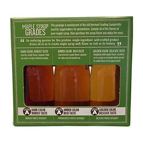 Maple Syrup 3 Bottle Grading Sampler
