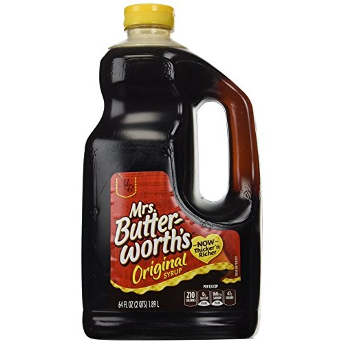 Mrs. Butterworths Original Syrup, Thick-N-Rich!,64 Fl Oz Jug,Pa