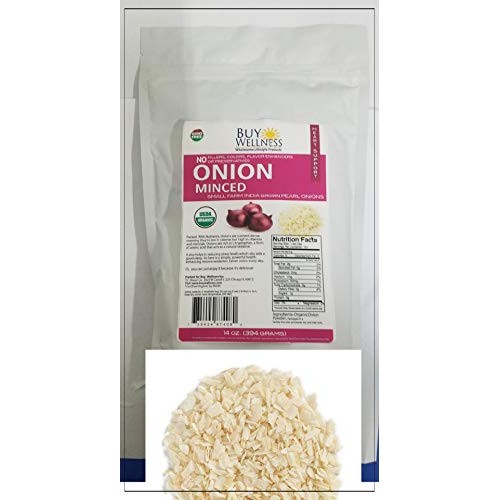 Buy Wellness Onion Minced &Amp; Flakes Usda Organic Fresh Dehydrated