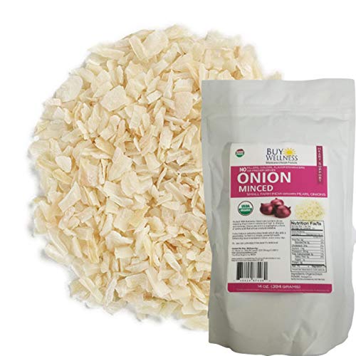 Buy Wellness Onion Minced &Amp; Flakes Usda Organic Fresh Dehydrated