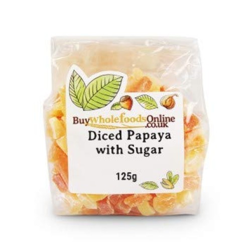 Buy Whole Foods Papaya Diced W.S.10Mm 125G