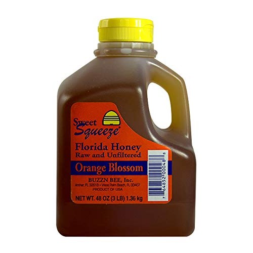 Sweet Squeeze Raw And Unfiltered Orange Blossom Honey - From Flo