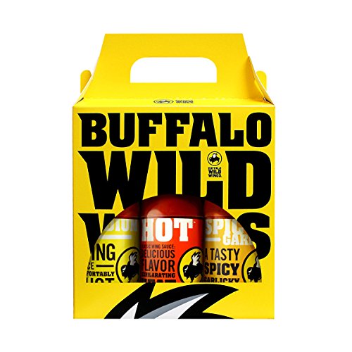 Buffalo Wild Wings Best Sellers Variety Pack Medium, Hot, Spicy