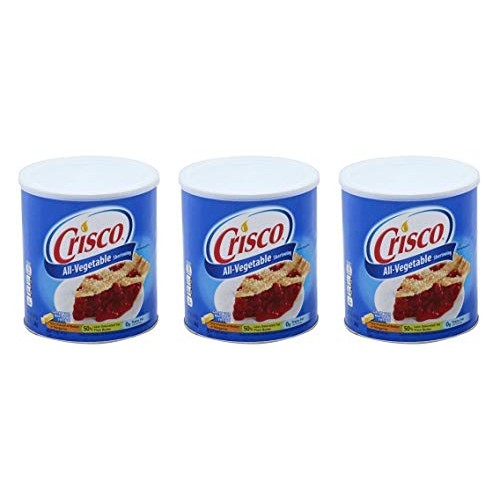 Crisco Vegetable Shortening, 48 Fl Oz Pack Of 3