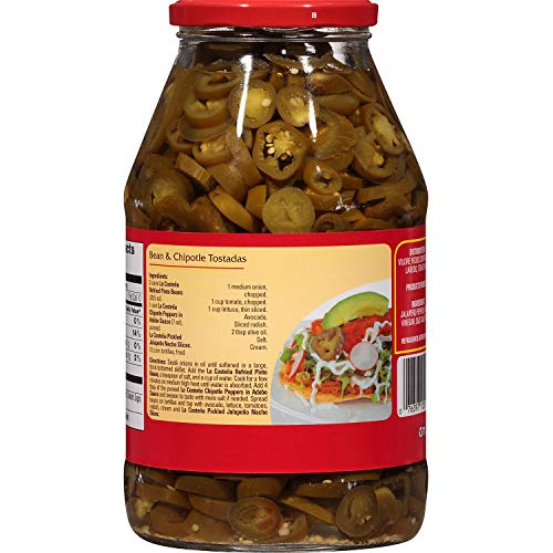 Nachos Jalapeno Peppers Sliced 64 Fl Oz/4 Lb. Kosher, Spicy- Pk