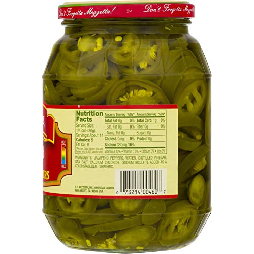 Mezzetta Hot Jalapeno Peppers Deli Sliced 32 Fl Oz Pk Of 2 Koshe