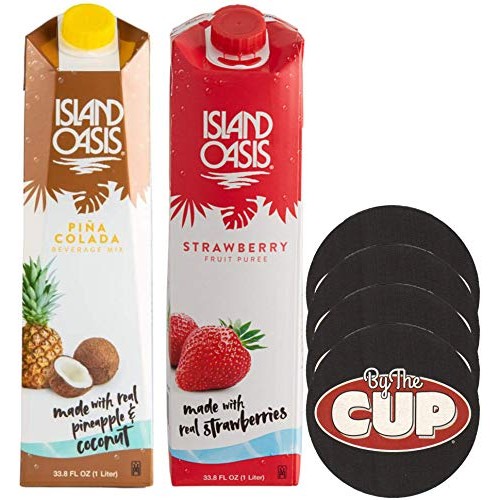 Island Oasis Drink Mix Variety, Strawberry And Pina Colada 1 Lit Island Oasis Drink Mix Variety, Strawberry And Pina Colada 1 Lit