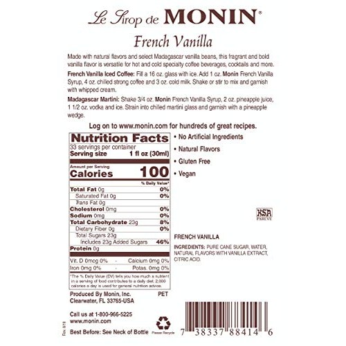 By The Cup Pump &Amp; Syrup Combo - By The Cup Pumps, Monin French V