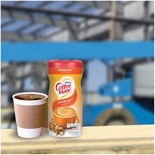 Coffee Mate French Vanilla, Hazelnut Powdered Creamer Variety, 1