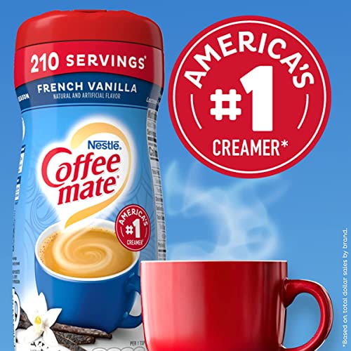 Coffee Mate French Vanilla Powdered Creamer, 15 Oz Pack Of 3 W