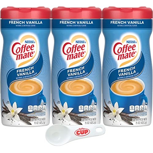 Coffee Mate French Vanilla Powdered Creamer, 15 Oz Pack Of 3 W
