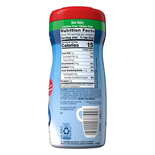 Coffee Mate French Vanilla Sugar Free Powdered Creamer, 10.2 Oz