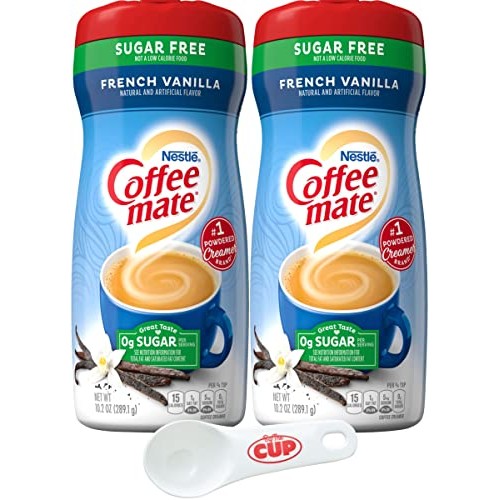 Coffee Mate French Vanilla Sugar Free Powdered Creamer, 10.2 Oz
