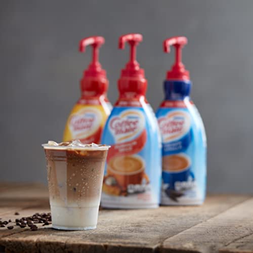 Coffee Mate Liquid Concentrate 1.5 Liter Pump Bottles, 3 Flavors