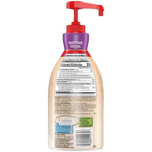 Coffee Mate Liquid Concentrate 1.5 Liter Pump Bottles, 3 Flavors