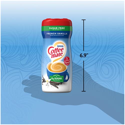 Coffee Mate Sugar-Free Powder Coffee Creamer Variety, French Van