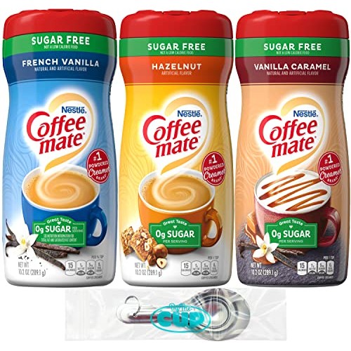 Coffee Mate Sugar-Free Powder Coffee Creamer Variety, French Van