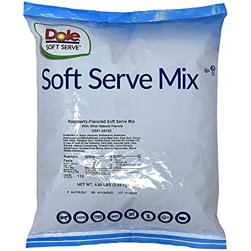 Dole Lactose-Free Soft Serve Mix 4 Flavor Variety Pack, 1 Of Eac