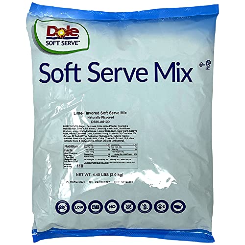 Dole Lactose-Free Soft Serve Mix 4 Flavor Variety Pack, 1 Of Eac