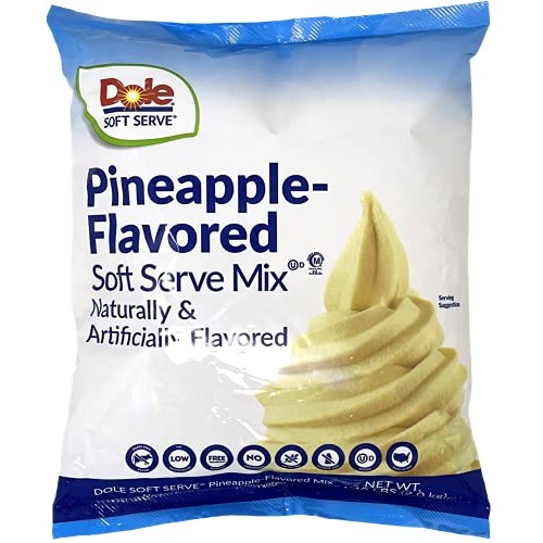Dole Lactose-Free Soft Serve Mix 4 Flavor Variety Pack, 1 Of Eac