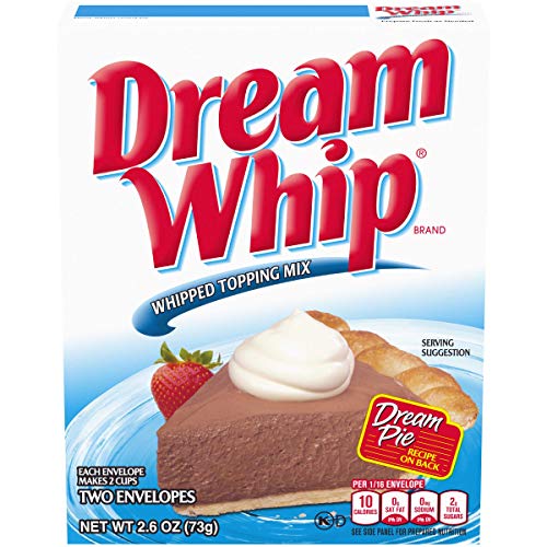 Dream Whip Whipped Dessert Topping Mix 2.6-Ounce Box Pack Of 2