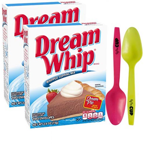 Dream Whip Whipped Dessert Topping Mix 2.6-Ounce Box Pack Of 2