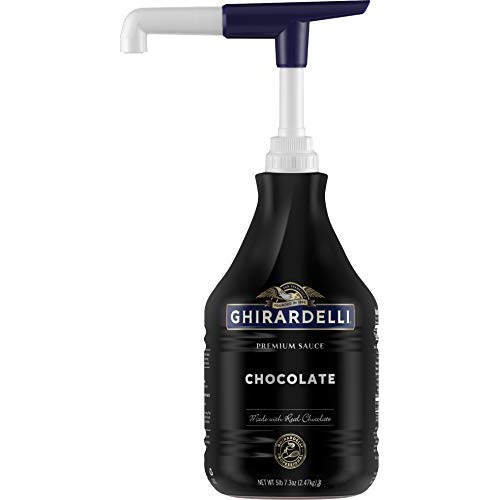 Ghirardelli Black Label Chocolate Sauce 87.3 Ounce With Ghirarde