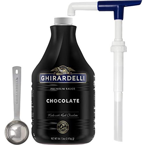 Ghirardelli Black Label Chocolate Sauce 87.3 Ounce With Ghirarde