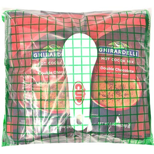 Ghirardelli Chocolate Hot Cocoa Mix, Double Chocolate 0.85 Oz Pa